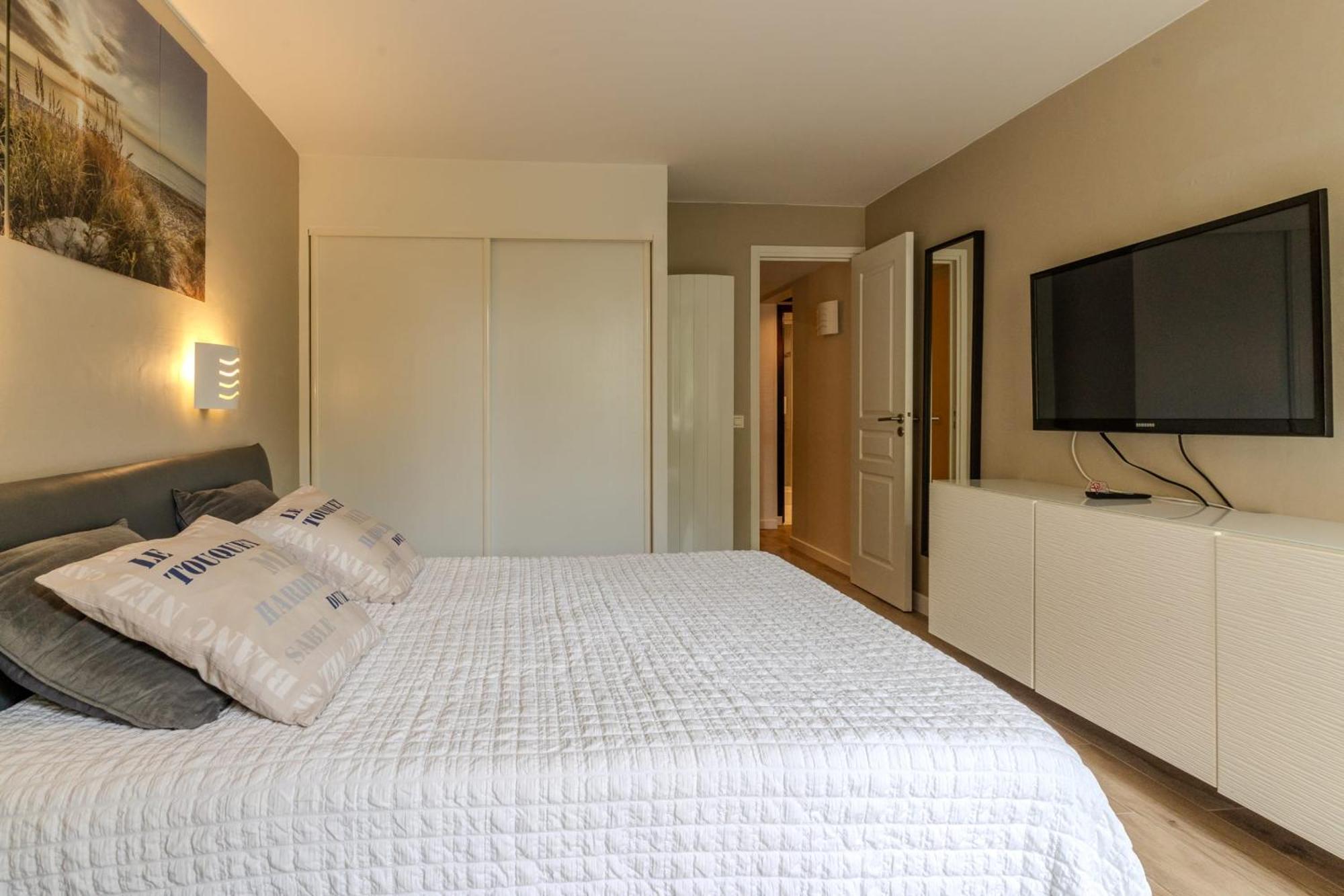 Le Touquet Very Nice Flat For 5 With Swimming Pool Tennis Court And Free Park מראה חיצוני תמונה