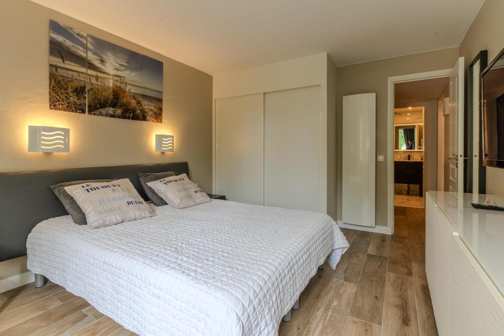 Le Touquet Very Nice Flat For 5 With Swimming Pool Tennis Court And Free Park מראה חיצוני תמונה